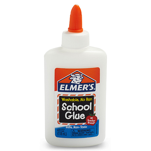 Elmer's Washable School Glue, 4 oz, Dries Clear (E304)