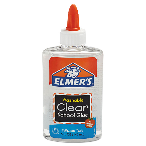 Elmer's Washable School Glue, 5 oz, Dries Clear (E305)