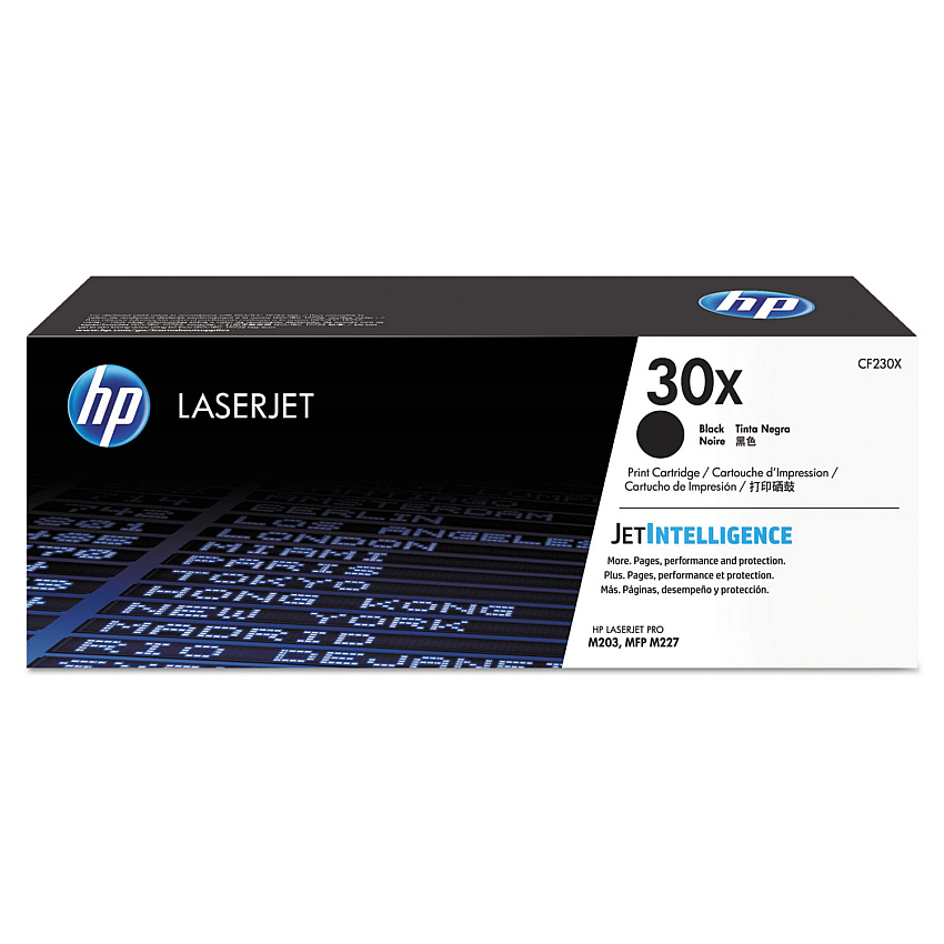 HP 30X, (CF230X) High-Yield Black Original LaserJet Toner Cartridge