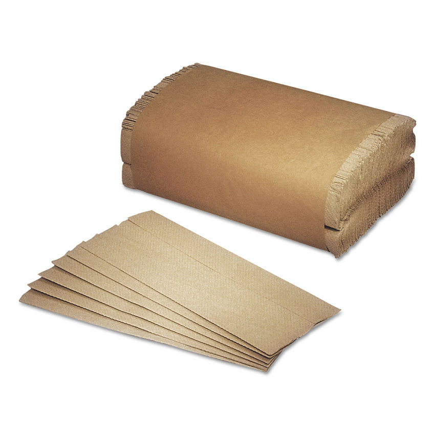 AbilityOne 8540002910392, SKILCRAFT C-Fold Paper Hand Towels, 10.25w, Brown, 200/Pack, 12 Packs/Box