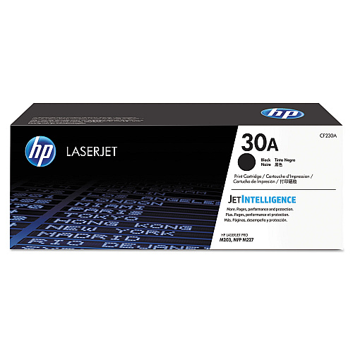 HP 30A, (CF230A) Black Original LaserJet Toner Cartridge