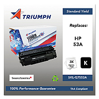 751000nsh0363 Remanufactured Q7553a (53a) Toner, 3,000 Page-yield, Black
