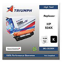 751000nsh1104 Remanufactured Ce250x (504x) High-yield Toner, 10,500 Page-yield, Black