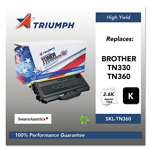 751000nsh0953 Remanufactured Tn360 High-yield Toner, 2,600 Page-yield, Black