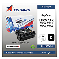 751000nsh0210 Remanufactured 12a5845 High-yield Toner, 25,000 Page-yield, Black