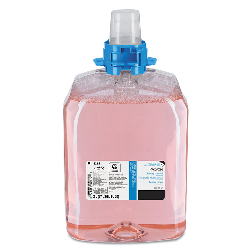 PROVON Foaming Handwash w/Moisturizers, Cranberry Scent, 2000 mL Refill, 2/Carton (528502)