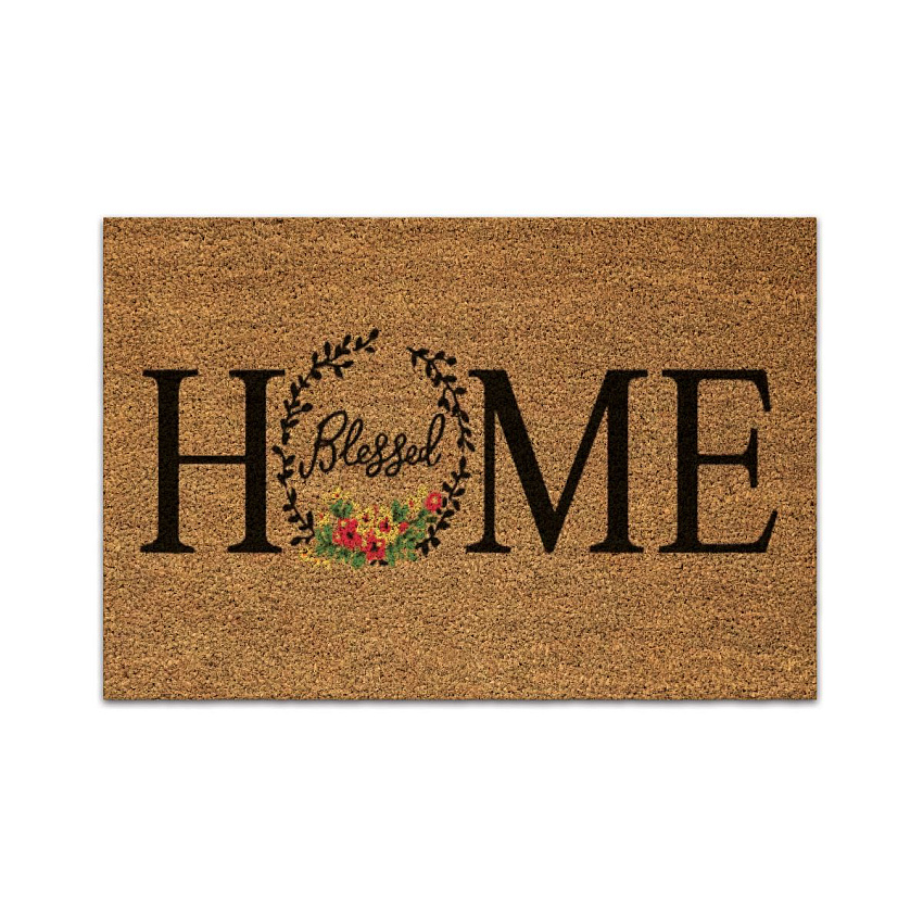 Coir Rug - Home Blessed - 21x34, 1 Each (P-COIR2134MC-HB)