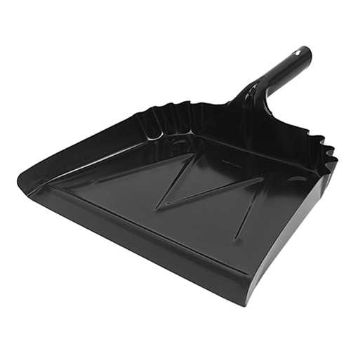 Dust Pan Metal Black 16 Inch, Case Of 12 (4216)