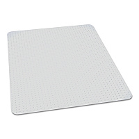 AbilityOne 7220016568318, SKILCRAFT Biobased Chair Mat for High Pile Carpet, 46 x 60, No Lip, Clear