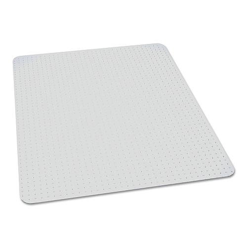 AbilityOne 7220016568318, SKILCRAFT Biobased Chair Mat for High Pile Carpet, 46 x 60, No Lip, Clear