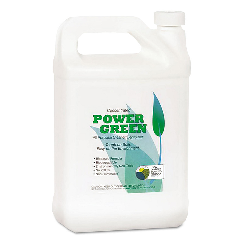 AbilityOne 7930013738848, SKILCRAFT Power Green Cleaner/Degreaser, 1 gal Bottle, 6/Carton