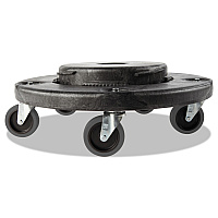 Rubbermaid Commercial Brute Quiet Dolly, 250 lb Capacity, 18.25