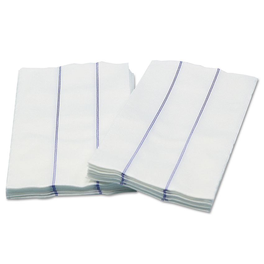 Cascades Tuff-Job Foodservice Towels, 1/4 Fold, 13 x 24, White/Blue, 72/Carton (W930)