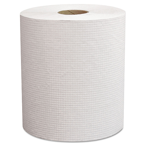 Cascades&reg; Select Roll Paper Towels, 1-Ply, White, 800-ft., 6 Rolls (H080)