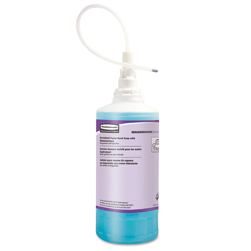 Rubbermaid Commercial Enriched Moisturizing Foam Hand Soap Refill, Citrus Scent, 1,600 mL, 4/Carton (750386)