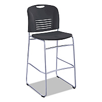 Safco Vy Sled Base Bistro Chair, Supports Up to 350 lb, 30.5