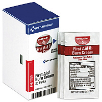 First Aid Only Refill for SmartCompliance General Business Cabinet, Burn Cream, 0.9g Packets, 20/Box (FAE7030)