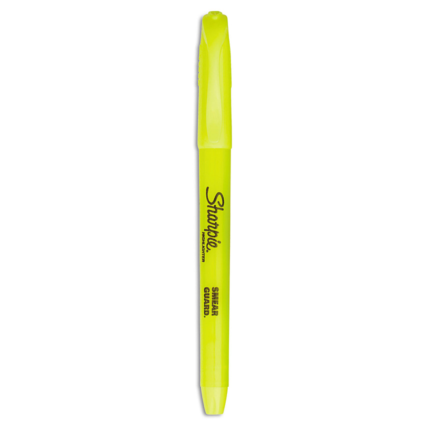Sharpie Pocket Style Highlighter Value Pack, Yellow Ink, Chisel Tip, Yellow Barrel, 36/Pack (2003991)