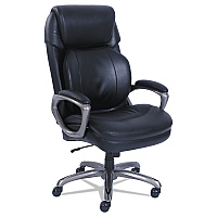SertaPedic Cosset Big and Tall Executive Chair, Supports Up to 400 lb, 19