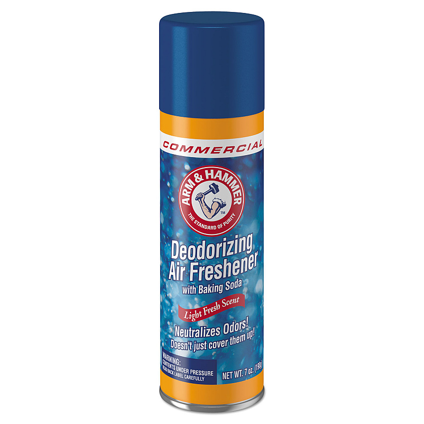 Arm & Hammer Baking Soda Air Freshener, Light Fresh Scent, 7 oz Aerosol Spray (3320094170)