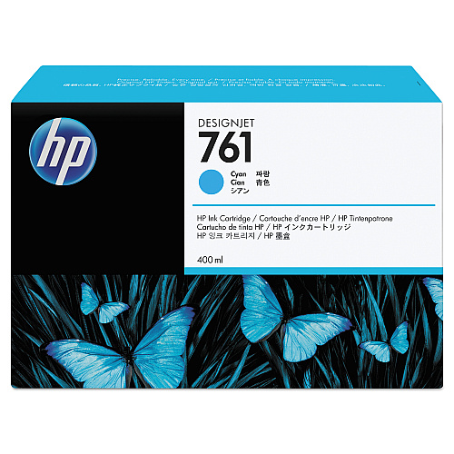 HP 761, (CM994A) Cyan Original Ink Cartridge