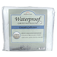 Cascade Waterproof Mattress Pad - Twin - 1 Each (MP-WP-TW)
