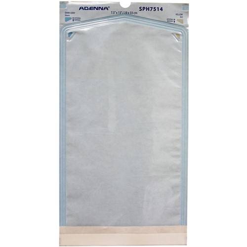 Adenna Sterilization Pouches, Triple Seal, 14" X 7.5", Case Of 1000 (SPH7514)