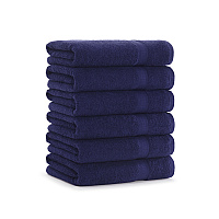 True Color Bath Towel 25x52 Navy - Case Of 24 (BATH-NAVY)