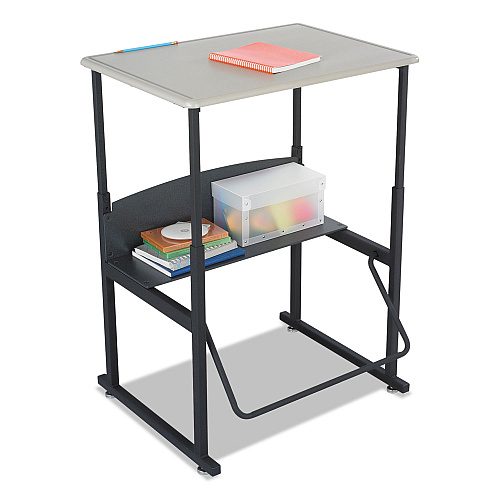 Safco Alphabetter Desks, 28" x 20" x 26" to 42", Beige (1201BE)