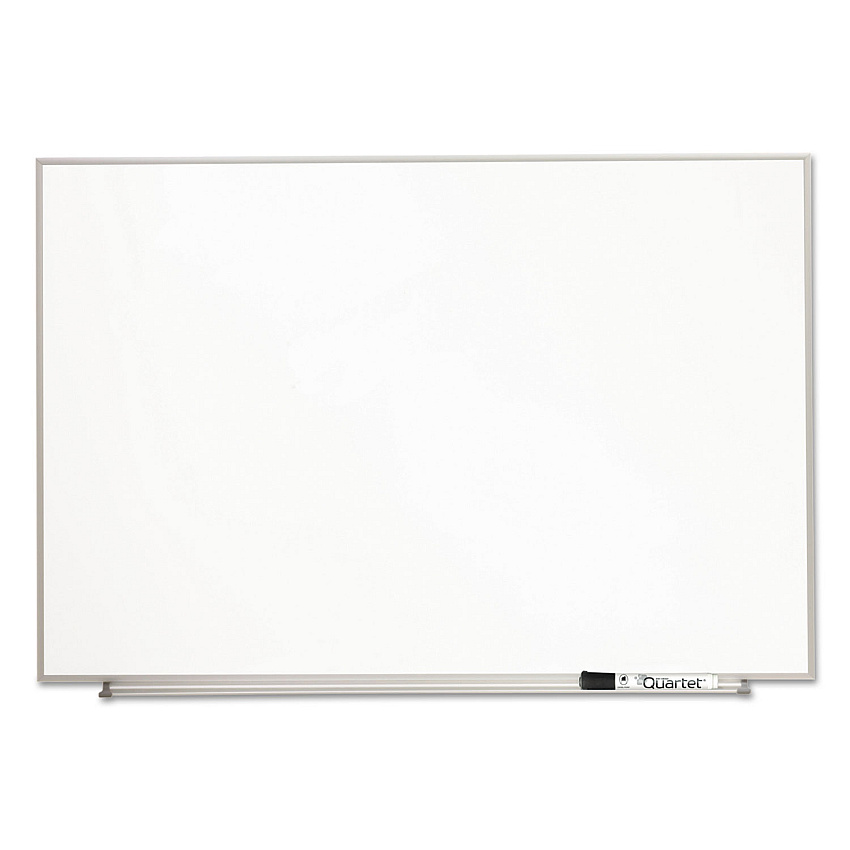 Quartet Matrix Magnetic Boards, 48 x 31, White Surface, Silver Aluminum Frame (M4831)