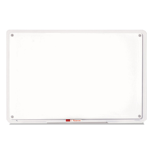 Quartet iQ Total Erase Board, 49 x 32, White, Clear Frame (TM4929)