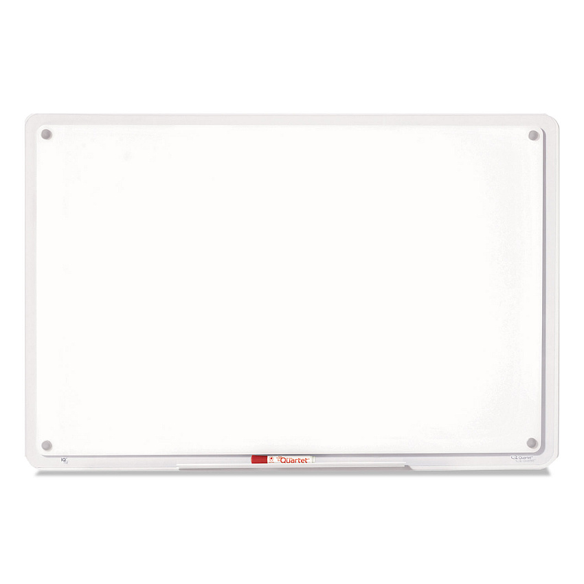Quartet iQ Total Erase Board, 49 x 32, White, Clear Frame (TM4929)