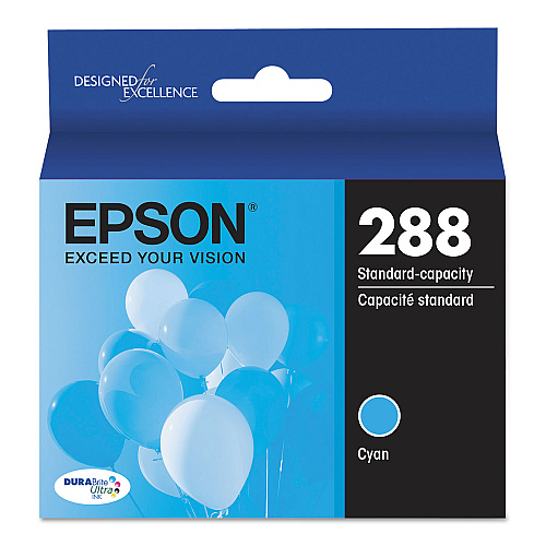 Epson T288220-S (288) DURABrite Ultra Ink, Cyan