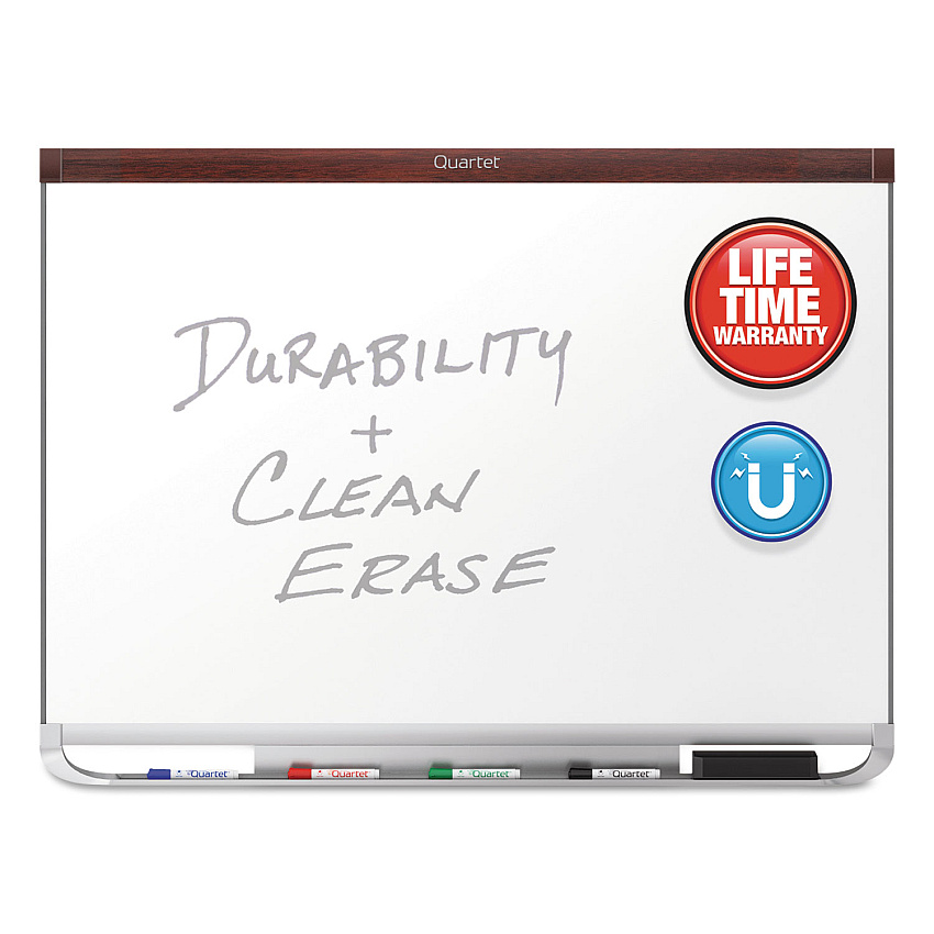 Quartet P553MP2 Prestige 2 DuraMax Magnetic Porcelain Whiteboard