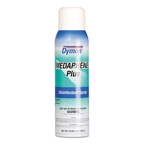 Dymon Medaphene Plus Disinfectant Spray, 15.5 oz Aerosol Spray, 12/Carton (35720)