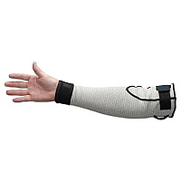 G60 Level 5 Cut Resistant Sleeves, One Size Fits All, Salt And Pepper, 24/carton