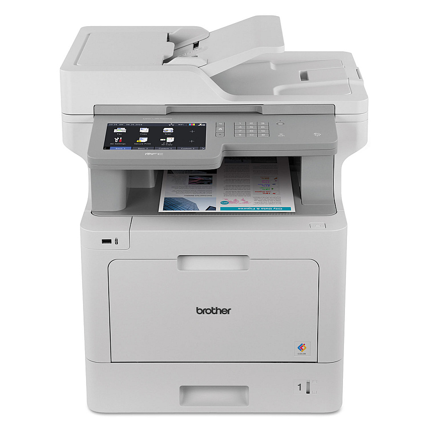 Brother MFCL9570CDW Business Color Laser All-in-One for Mid-Size Workgroups with Higher Print Volumes