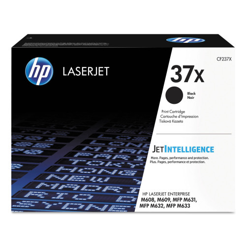 HP 37X, (CF237X) High-Yield Black Original LaserJet Toner