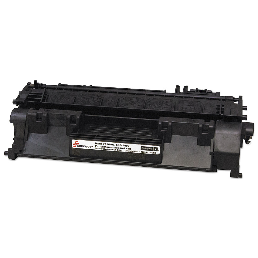 AbilityOne 7510016603973 Remanufactured CE321A (128A) Toner, 1,300 Page-Yield, Cyan