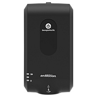 Georgia Pacific Professional GP enMotion Automated Touchless Soap/Sanitizer Dispenser, 1,200 mL, 4.6 x 7.13 x 14.06, Black (52057)