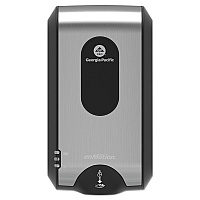 Georgia Pacific Professional GP enMotion Automated Touchless Soap/Sanitizer Dispenser, 1,200 mL, 4.6 x 7.13 x 14.06, Stainless (52060)