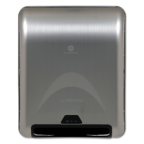 Georgia Pacific Professional GP enMotion Automated Roll Towel Dispenser, 13.3 x 8 x 16.4, Stainless Steel (59466A)