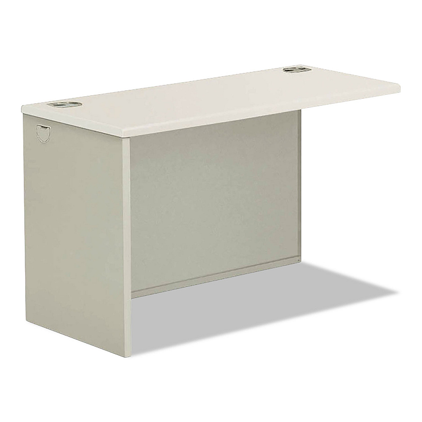 HON 38000 Series Return Shell, Left, 33.75w x 65d x 4.19h, Silver Mesh/Light Gray (38946LB9Q)
