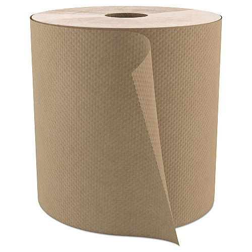 Cascades&reg; Select Hardwound Paper Towels, Natural, 1-Ply, 800-ft., 6 Rolls (H085)
