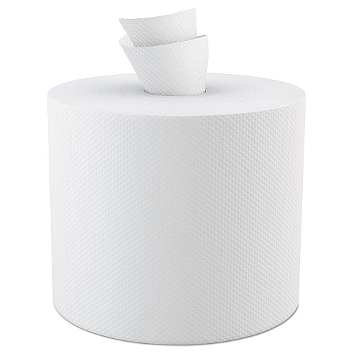 Cascades&reg; Select Center-Pull Paper Towels, White, 2-Ply, 500 Sheet, 6 Rolls (H140)