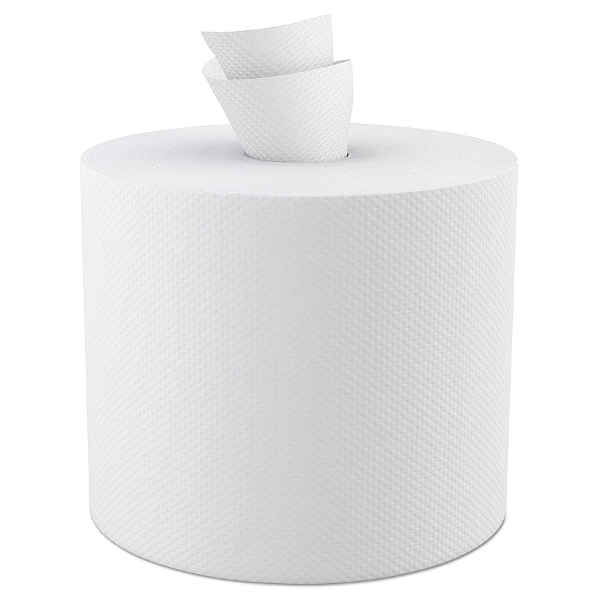 Cascades&reg; Select Center-Pull Paper Towels, White, 2-Ply, 500 Sheet, 6 Rolls (H140)