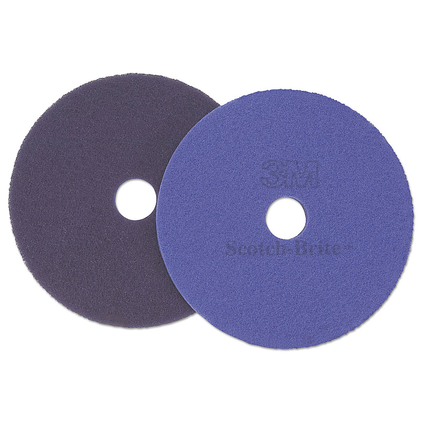 Diamond Floor Pads, Burnish/buff, 27" Diameter, Purple, 5/carton (20321)