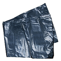 Linear Low Density Can Liner, 2.5 Mil, Black, 55-60 Gal, 38"x63", - Case Of 50 (2193825)