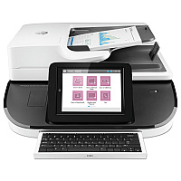 HP Digital Sender Flow 8500 fn2 Document Capture Workstation, 600 dpi Optical Resolution, 150-Sheet Duplex Auto Document Feeder (L2762A)