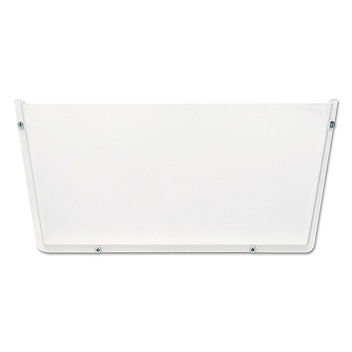 Deflecto Unbreakable DocuPocket Wall File, Letter Size, 14.5" x 3" x 6.5", Clear (63201)